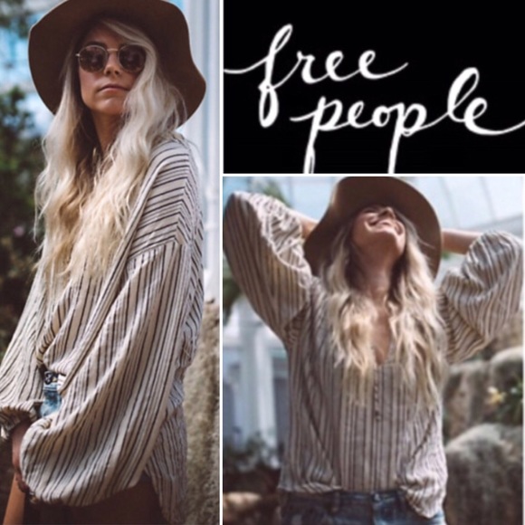 New Free People Rhythm of the Night Tunic Ivory - Picture 1 of 7